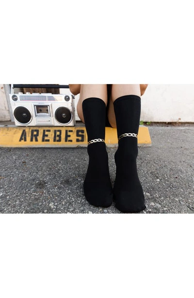 Shop Arebesk 24k 2-pack Everyday Socks In Black