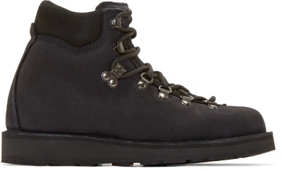 Shop Diemme Black Kudu Leather Roccia Vet Boots