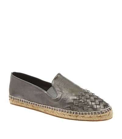 Shop Bottega Veneta Interweave Toecap Espadrille