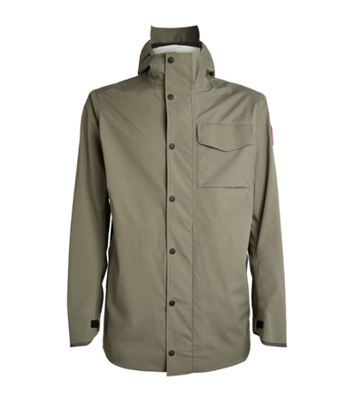 Canada Goose Nanaimo Waterproof Rain Jacket In Green | ModeSens