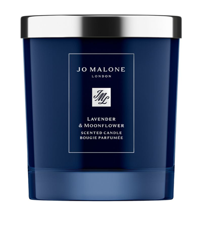 Shop Jo Malone London Lavender & Moonflower Candle (200g) In Multi