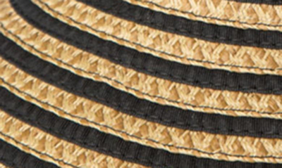 Eric Javits Brooke Visor In Black Mix