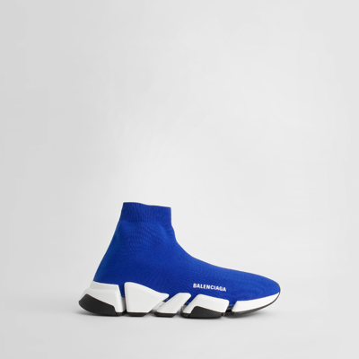 Shop Balenciaga Sneakers In Blue