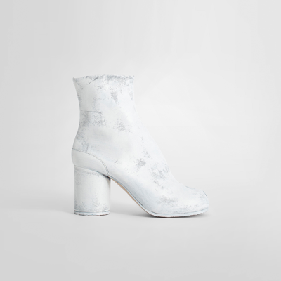 Shop Maison Margiela Boots In White