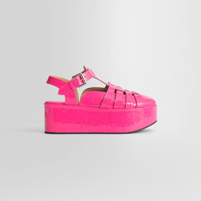 Shop Loewe Woman Pink Sandals