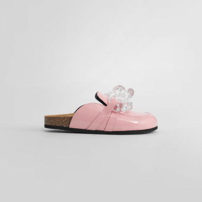 Shop Jw Anderson Loafers In Pink