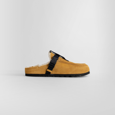 Shop Mcq By Alexander Mcqueen Man Yellow Loafers