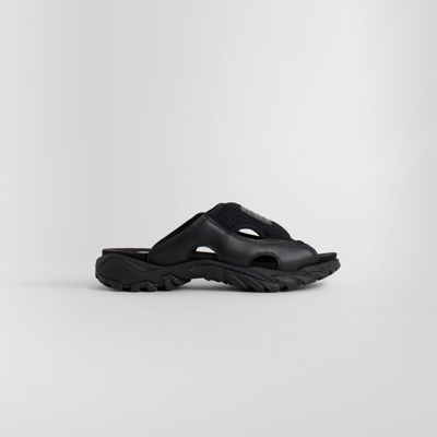 Shop Mcq By Alexander Mcqueen Man Black Sandals