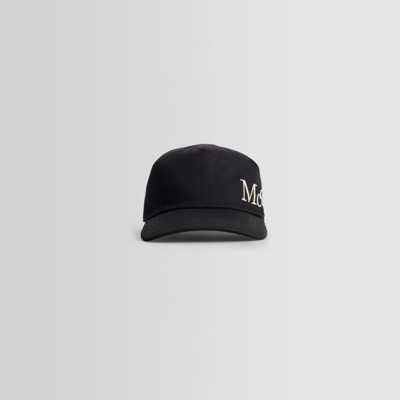 Shop Alexander Mcqueen Hats In Black & White