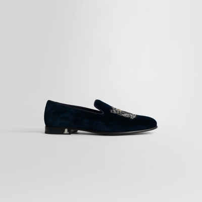 Shop Lanvin Loafers In Blue