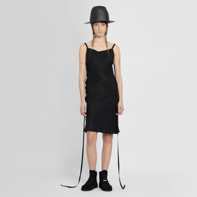 Shop Ann Demeulemeester Dresses In Black
