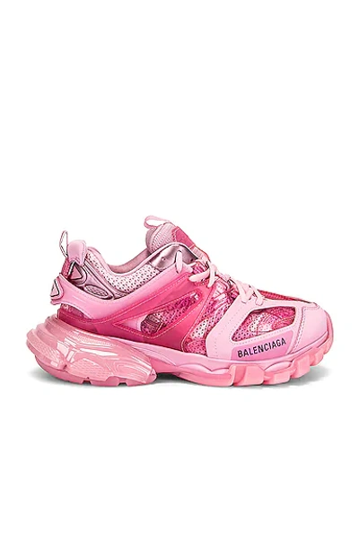 Balenciaga Track Clearsole 5000 Pink Sneakers | ModeSens