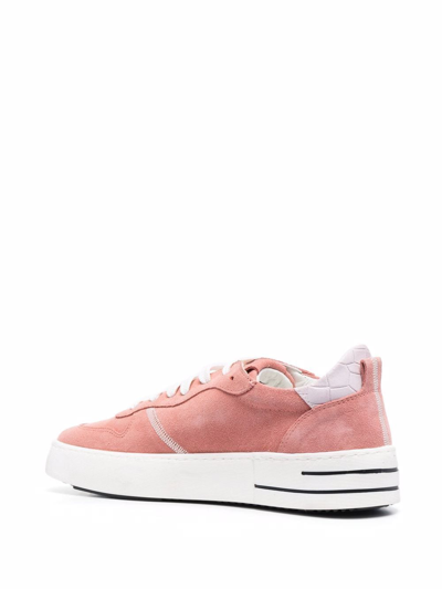 Shop Hide & Jack Phantom Lace-up Sneakers In Pink