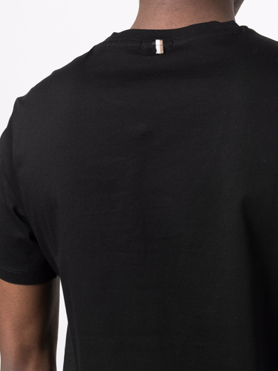 Hugo Boss Jersey-knit Cotton T-shirt In Schwarz