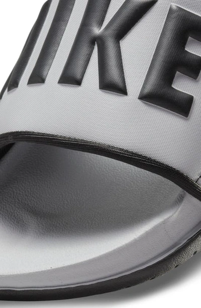 Shop Nike Offcourt Sport Slide In Wolf Grey/ Black