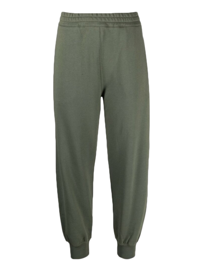 Shop Alexander Mcqueen Women's Trousers -  - In Green Cotton