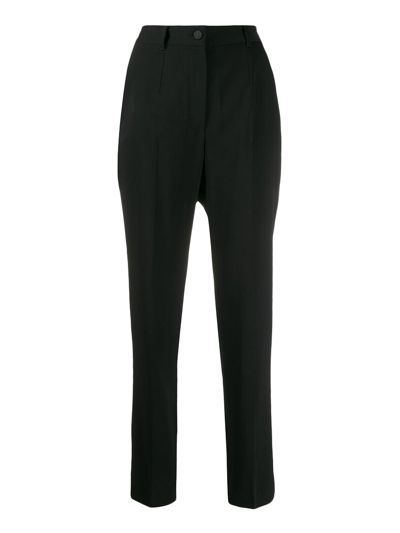 Shop Dolce & Gabbana Trousers In Black