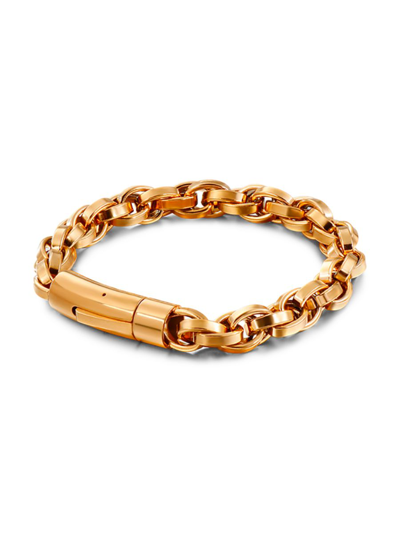 Eye Candy La Women's Luxe Jacob 18k Gold-plated Braided Bracelet In Gold