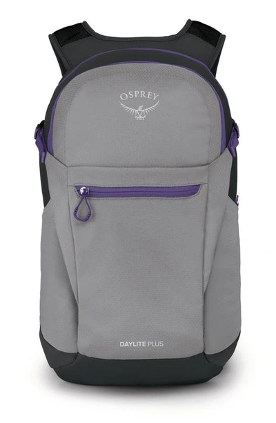 Shop Osprey Daylite® Plus Backpack In Medium Grey/ Dark Charcoal