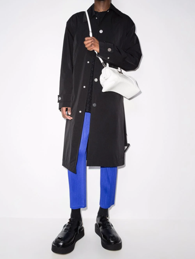 Comme Des Garçons Homme Deux Black George Cox Edition Toestrap Oxfords In Schwarz