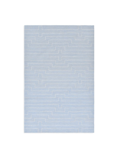 Shop Solo Rugs Barry Handmade Area Rug In Blue