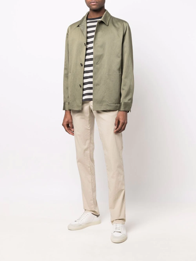 Incotex Drawstring Slim-fit Trousers In Nude