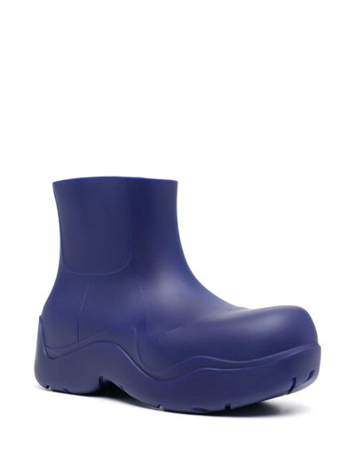 Shop Bottega Veneta Puddle Ankle Boots In Violett