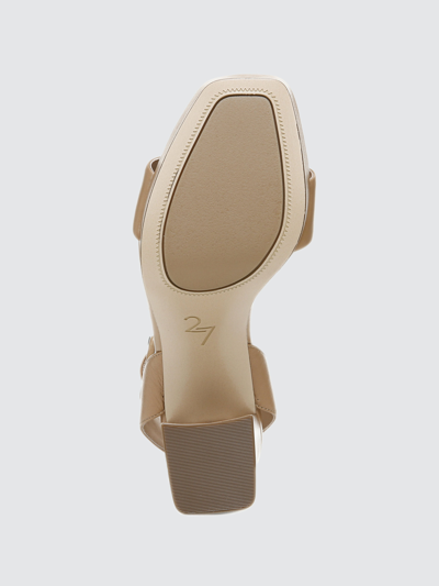 Shop 27 Edit Naturalizer Jaselle Platform Sandal In Taupe Leather