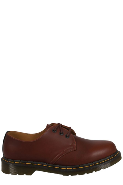 Shop Dr. Martens' Dr. Martens 1461 Abruzzo Oxford Shoes In Brown