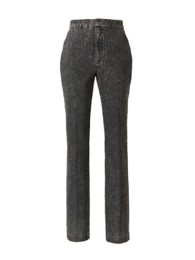 Shop Alexander Wang High Rise Washed Straight Leg Jeans In Multi