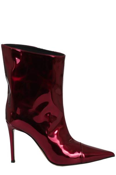 Shop Alexandre Vauthier Alex Ankle Boots In Red