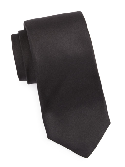 Shop Paul Stuart Men's Silk Neck Tie In Black