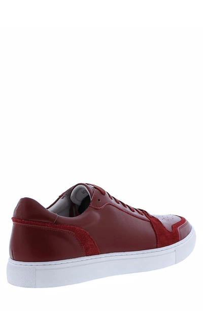 Shop Robert Graham Offshore Lace-up Sneaker In Red