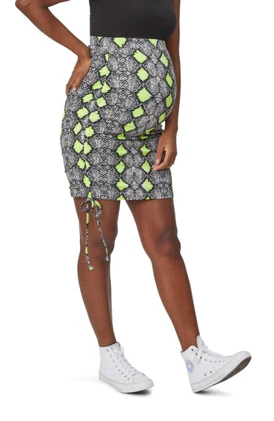Shop Stowaway Collection Uptown Maternity Skirt In Snake