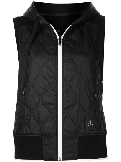 Moose Knuckles Rock Point Onion-quilt Hooded Vest In Black | ModeSens