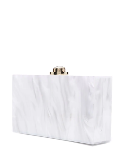 Sophia Webster Cleo Wifey Box Clutch In Weiss