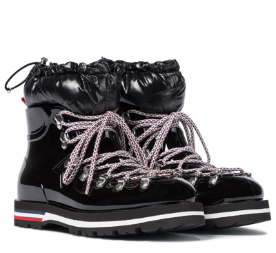Shop Moncler Inaya Mountain Boots In Black