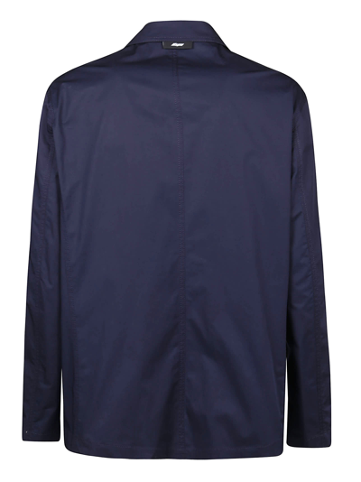 Msgm Jacket In Deep Sea Blue
