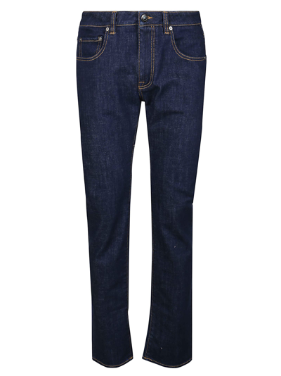 Shop Etro Jeans New Slim In Denim Blu