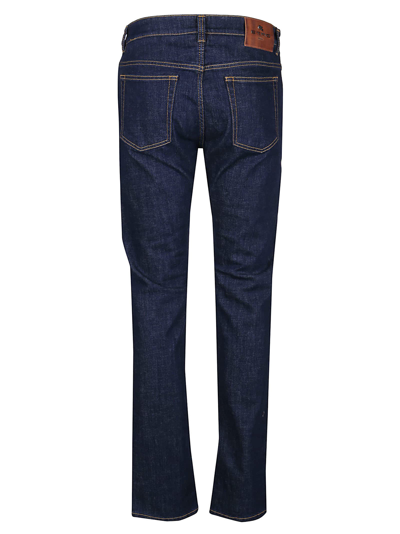 Shop Etro Jeans New Slim In Denim Blu