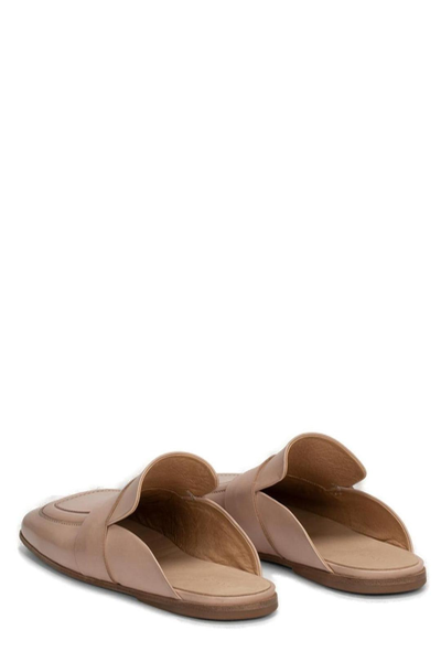 Shop Marsèll Spato Slip-on Flat Shoes In Carne