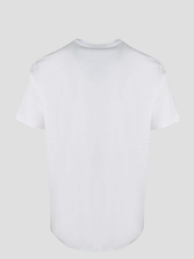 Shop Fay Triple Logo T-shirt In White