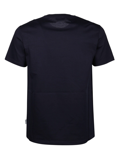 Shop Ballantyne T-shirt Basic In Nero/navy