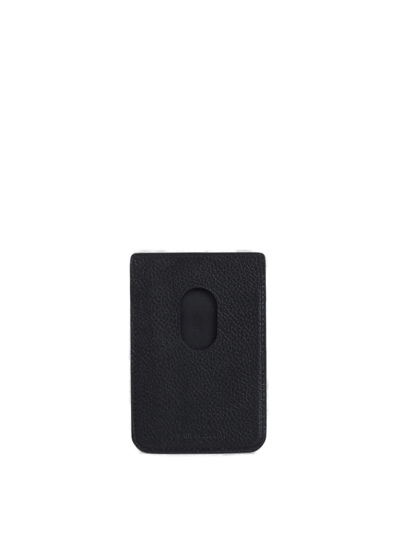 Shop Balenciaga Cash Magnet Card Holder In Black White