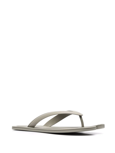 Shop Maison Margiela Tabi Flip-flops In Green