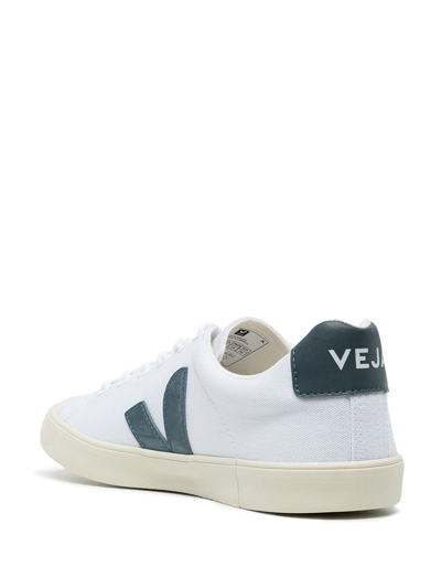 Shop Veja Esplar Low-top Sneakers In Blue