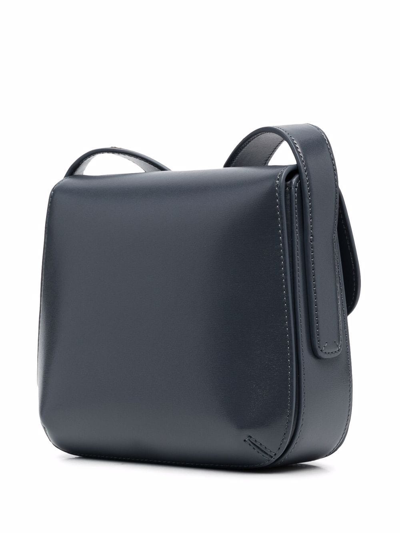 Giorgio Armani Logo-print Shoulder Bag In Grau