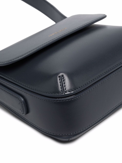 Giorgio Armani Logo-print Shoulder Bag In Grau