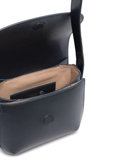 Giorgio Armani Logo-print Shoulder Bag In Grau