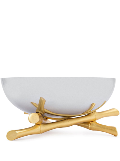 L'objet Bambou Medium Bowl In Metallic